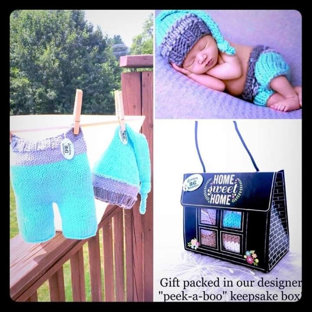 Newborn Boutique handmade gift set